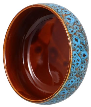 Kisangel Pot De Lotus Céramique sans Trou pour Plantes Hydroponiques Jardinière Intérieure Ronde pour Bonsaï Et Succulente