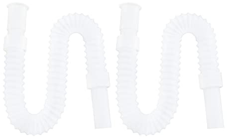 Gatuida 2pièces Tuyau De Vidange Flexible Pour Lavabo Machine à Laver Tuyau De Sortie Eau Tube Lot