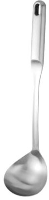 YiQinzcxg Manico Lungo Cazzuola Metallo/Spatola Per Wok 316 Acciaio Inox Utensili Da Cucina Pratico Cucchiaio/Paletta Utensili Da Cucina