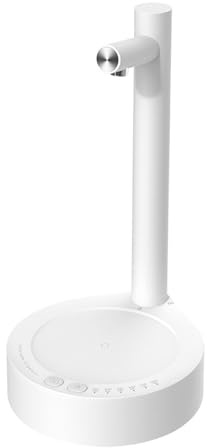 Dispensador de agua eléctrico pequeño para el hogar y la oficina para botellas de 5 galones, recargable por USB, con tecnología de sensores, dispensador de botellas de agua