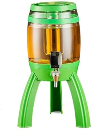 TOTIKI Dispensador De Cerveza Dispensador De Bebidas Dispensadores De Bebidas For Fiestas Bar En Casa Dispensador Bebidas(Grün)