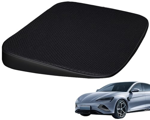 Asiento elevador de coche – Cojín antideslizante ajustable, Rehausseürde altura cómoda sin espalda, soporte de asiento grueso y transpirable, cojín de conducción ergonómico | Almohada elevadora puerto