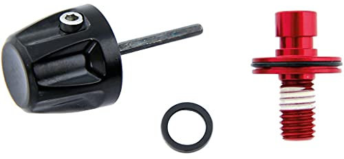 Rockshox Rebound Adjuster Knob/Bolt Kit schwarz 120mm