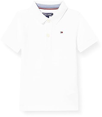 Tommy Hilfiger KB0KB03975 Polotröja, 140 cm, Vit