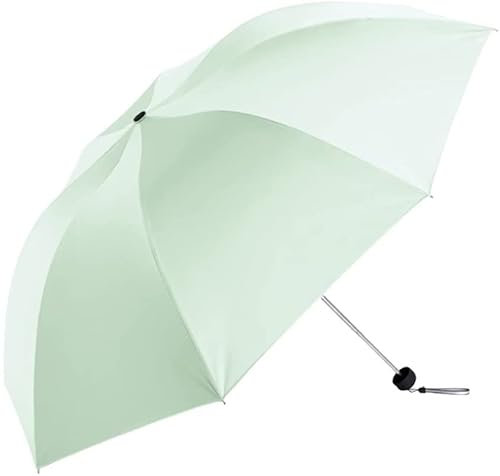 YMXWFC Business-Regenschirm, einfarbig, für manuelles dreifach faltbares kompaktes Regenschirm, langlebiger Reise-Regenschirm, Outdoor, Camping, Picknick