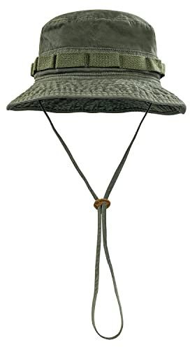 Clakllie Bucket Hat Fischerhut Sonnenhut Sommerhut UV Schutz Sonnenschutz Faltbarer Safari Fischerhüte Gartenhut mit Kinnband Outdoor Wanderhut Anglerhut for Damen Herren