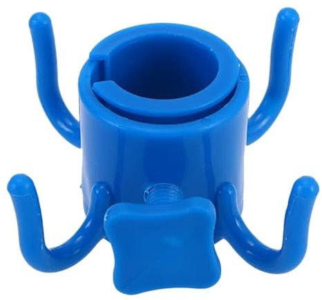 FackLOxc Gancio da Appendere per Ombrellone a 4 Rebbi - Accessori Regolabili e Appendiabiti per Gadget e Attrezzatura da Spiaggia