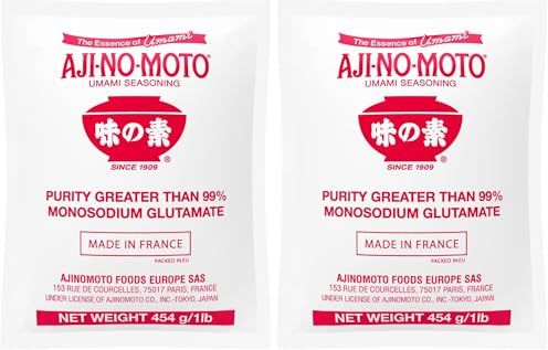 AJINOMOTO - Glutamato Monosódico, 1 X 454 GR (Paquete de 2)