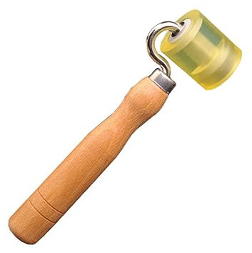 Herramienta De Construcción De Papel Pintado Cáscara De Madera Extraíble Autoadhesiva Rodillo De Rueda Herramientas Rueda De Presión De Madera Bambú Fondo De Pantalla