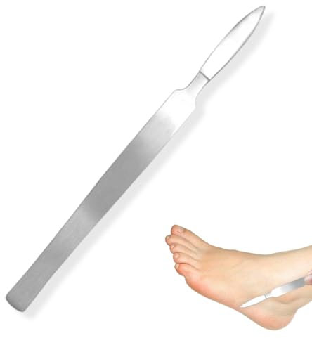 HANIUTTY Bisturi Professionale Rimozione Calli Per La Cura Dei Piedi, Raschietto Professionale Per Pedicure, Rimozione Calli In Acciaio Inossidabile, Crema Raschietto Per Calli Per La Rimozione