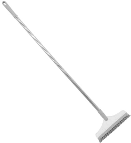 Baluue Cleaning Brush for Floor Scrubbing Bathroom Broom Long Handle Indoor Sweeping Broom for Kitchen and Bathroom Cleaning