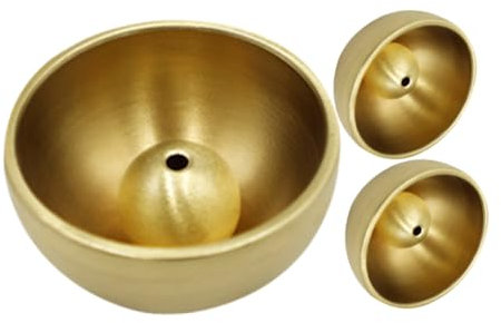 VINTORKY 3sätze Dekorative Kupfertürklingel Für Ladenbesitzer Türglocken Ersatzglockenzubehör Metallglocke Für Hausöffnung Langlebige Türklingel-Accessoires