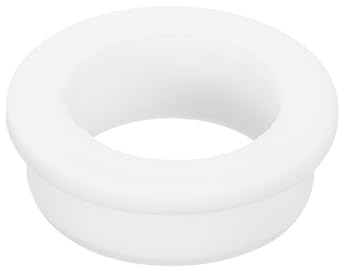 QUARKZMAN Occhielli in Gomma 45mm Foro di Perforazione, Passacavi Guarnizione 35mm ID Gommini Passacavo Scrivania Bianco Siliconica per Tappo Organizzare Filo Cablaggio Casa Auto