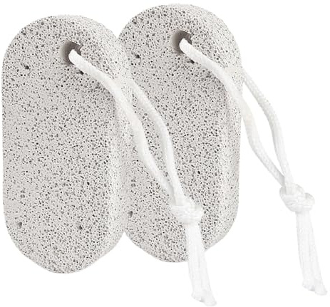 Mppchhn Piedra Pómez Para Pies | Exfoliador de Pies - Piedra Pómez Natural Robusta para Talones Manos Codos y Cuerpo - Adultos Hombres y Mujeres