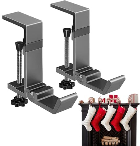 Ghirlanda | Ganci in metallo per, per calze natalizie, organizer per riporre corde luminose, decorazioni da tavolo, lanterne da tavolo, bottiglie d'acqua invernali per soggiorno