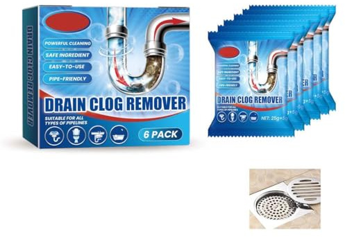 Eliminazione del Blocco del Tubo di Scarico,Disgorgante Professionale Forte per Tubature,Elimina Rapidamente i Blocchi,Non Danneggia i Tubi,Lascia il Profumo Fresco