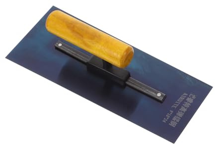 POPETPOP Cazzuola Intonaco in Acciaio al Carbonio con in Strumento Multifunzionale per Rasatura Riempimento Fughe e Raschiatura Pareti per Edilizia e Finitura Professionale