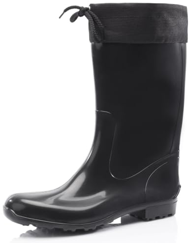Ladeheid Gummistiefel Damen mit Stulpe Wasserdicht Regenstiefel für Jede Jahreszeit LA-968