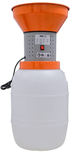 Bricoferr Moulin à céréales électrique 50 l - 2 000 W, capacité de mouture de 90 à 200 kg/h