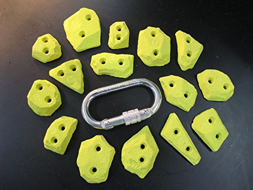 Klettertritte Set Spax 15 Stück (Gelb)