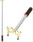 Skylety Versenkbare Pool Billard Queue Stick Brücke mit Abnehmbarem Messing Brücken Kopf, Billard Pool Queue Zubehör für Billard Tisch (Niedriger Brücken Kopf)