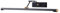 Miratic Lampe Miroir Salle de Bain Noire - Applique Murale Led 4000K au Dessus du Miroir (40cm / 7W / 770lm)