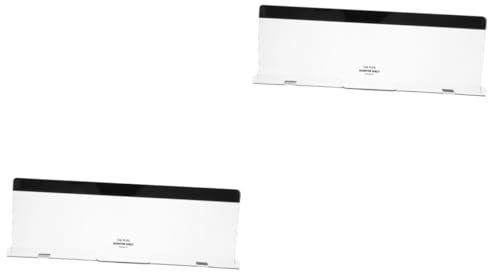 DIYEAH 2stücke Monitor Memo Board Für Computer Praktische Ablage Für Notizen Und Erinnerungen Design Einfacher Zugang Platzsparend Für Büro Und Home Office
