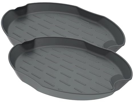 Wundermix FlexiSteam Auflaufform Varoma (2er Set) für Thermomix & MC | Für Thermomix TM6, TM5, TM31, TM Friend & Monsieur Cuisine, Dampfgarform, Silikonform, Zubehör Set