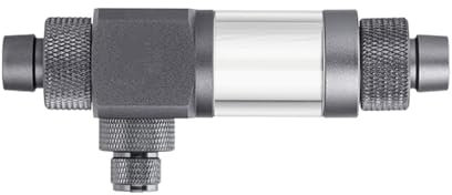 WEEVDRIE Aquarium CO2-Reaktor-Diffusor, Aquarium CO2-Zerstäuber,CO2-Diffusor,Aquarium-Diffusor,Kohlendioxid-Zerstäuber,Verbessert die CO2-Auflösung,für Aquarium Zubehoer (16/22mm)