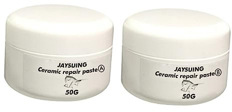 jojofuny 2 Set Di Riparazione Di Piastrelle in Ceramica Per Vasca Da Bagno in Porcellana Lavello Crepe Kit Di Riparazione Per 2 Pezzi*2