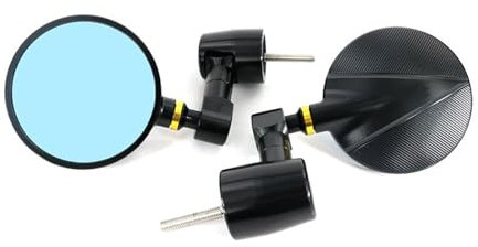 Rückseitenspiegel Für K&AWASAKI Für Z125 Für Z250 Für Z250SL Für Z300 Für Z650 Für Z750 Für Z800 Für Z900 Für Z1000 Motorrad Lenkerendenspiegel Motorradspiegel(1)