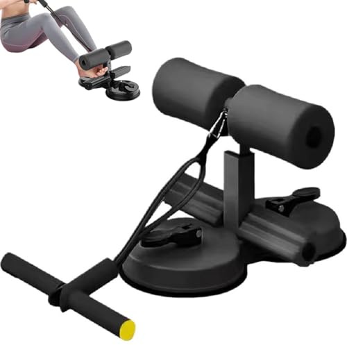 Bauchmuskeltraining-Hilfswerkzeug – Sit-Up-Übungsgerät, Bauchtrainer-Ausrüstung mit Saugnapf, Bauchtrainingshilfen, Bauchtraining-Hilfsgerät, tragbares Bauchtrainingsgerät für Zuhause