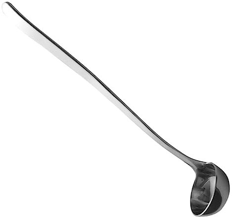 VALICLUD Cucchiaio Manico Acciaio Inox per Salsa e Olio Cucchiaino per Uso Domestico per Condimenti Tè e Spezie