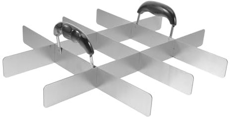 ABOOFAN Divisor de Postres con Mango para Porciones Precisos para Clases de Repostería y Catering de Limpiar y Resistente