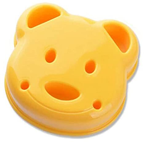 Stampo per sandwich a forma di orso carino, stampo per sandwich a forma di orso in stile cartone animato, regalo Househod e insapore, facile da pulire, stampi per torte per la cottura