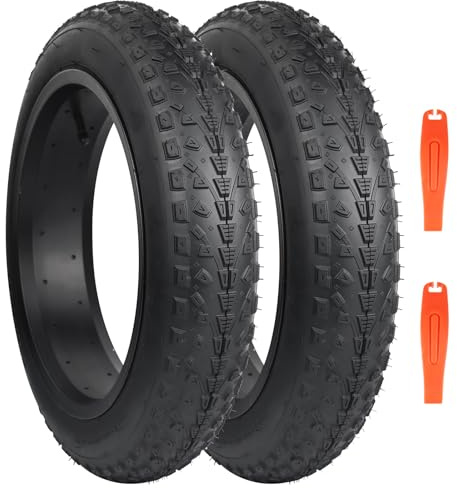 MEGHNA 16/20/26X3.0 Zoll E-Bike Reifen Fahrradmäntel kompatibel 76-305/76-406/76-559 MTB/Fat Tires/Snow&Electric Bike
