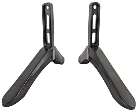 Base de soporte de TV para televisores de plasma LED LCD de pantalla plana de acero resistente con capacidad de carga de hasta 35 kg