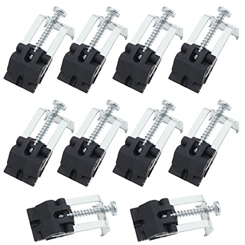EMSea 10 Stück Unterbau Spülbecken Clips Küchenspülen Befestigungsklammern Installation Reparatur Hardware Befestigung für Küche Badezimmer Dusche
