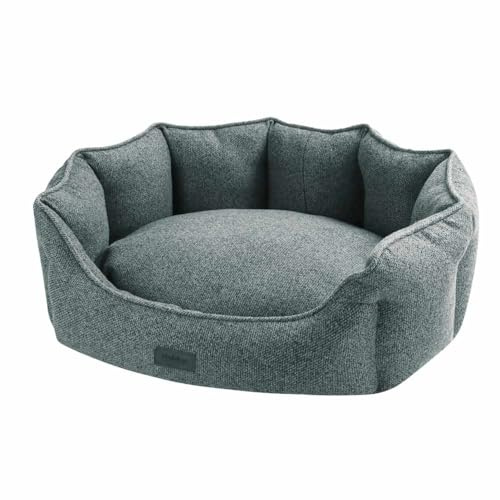 Nobby Komfort Bett oval ANDA grau 55 x 50 x 21 cm