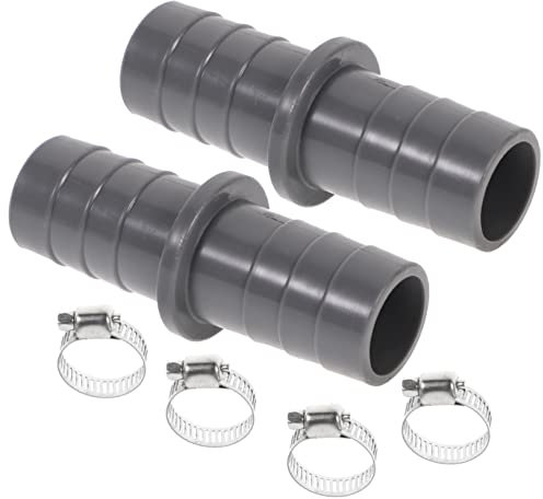 DIYEAH 2sätze Waschmaschine Abflussschlauch Anschluss Adapter Mit Schlauch Klemmen Für Waschmaschinen Und Geschirrspüler Ablaufschlauch Verlängerung