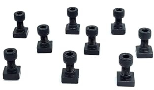Buyohlic Lot de 10 écrous en T pour étau de machines-outils (M5)