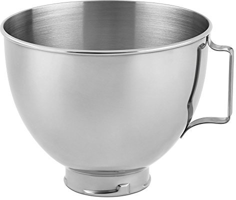KitchenAid K45SBWH Ciotola per mescolare in acciaio INOX 4,28 l