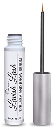 Pronexa Hairgenics Lavish Lash – Eyelash Growth Enhancer & Brow Serum with Biotin & Natural Growth Peptides for Long, Thick Lashes and Eyebrows! Dermatologist Certified, Cruelty Free & Hypoallergenic.