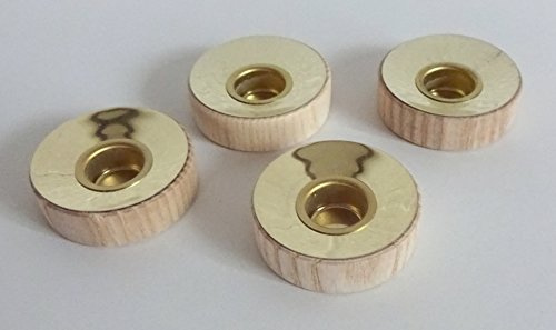 DREGENO Seiffen eG Kerzeneinsatz Adapter für Teelicht Tülle 4er Set