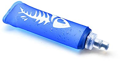 Voiakiu Agua 250/500 ml, Botella Liviana Plegable Azul, Bolsas Agua portátiles Silicona sin BPA para Deportes, Ciclismo, Senderismo, Viajes, niños, Agua preferida