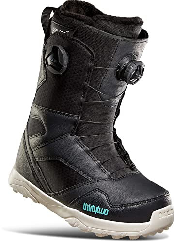 Thirtytwo STW Double BOA Snowboardstiefel für Damen, Schwarz, Größe 39