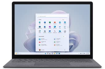 Microsoft Surface Laptop 5, i5, 16GB RAM, 512GB SSD, Win 11 Home, 13,5 Zoll Laptop, Platin, powered by Intel Evo Plattform