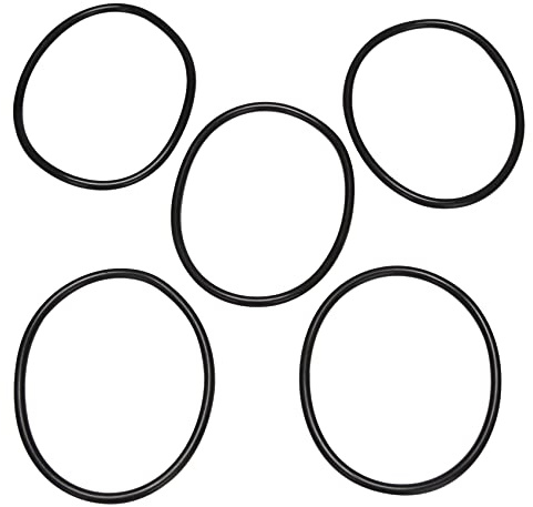 5 Stück, 100 mm Durchmesser, Außendurchmesser, 5 mm Dicke, Gummidichtung, O-Ringe, gefiltert