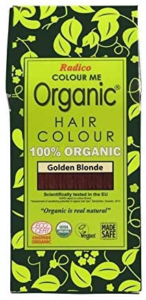Radico Colour Me Organic Pflanzenhaarfarbe Goldenes Blond 400g