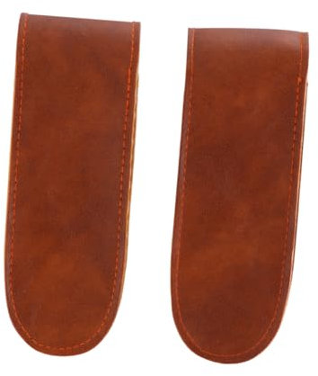 Uonlytech 2 Piezas Bolsa para Elevador Portador de Elevador Regalos para Bebedores abrebotellas Wine Opener PU Estuche de Cuero elevar